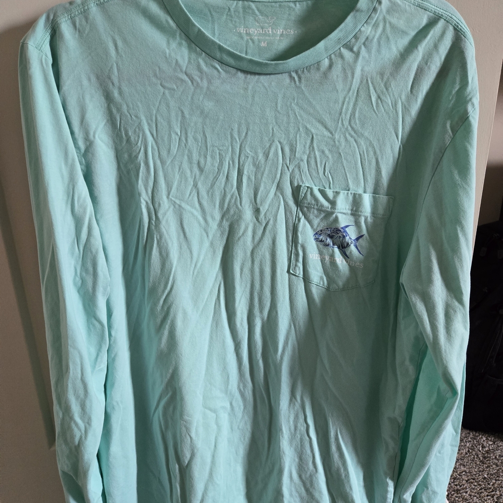 Mint Green Long Sleeve Shirt